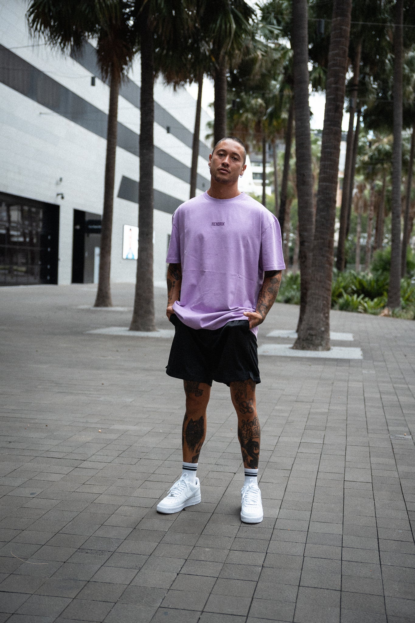 LILAC LABEL TEE