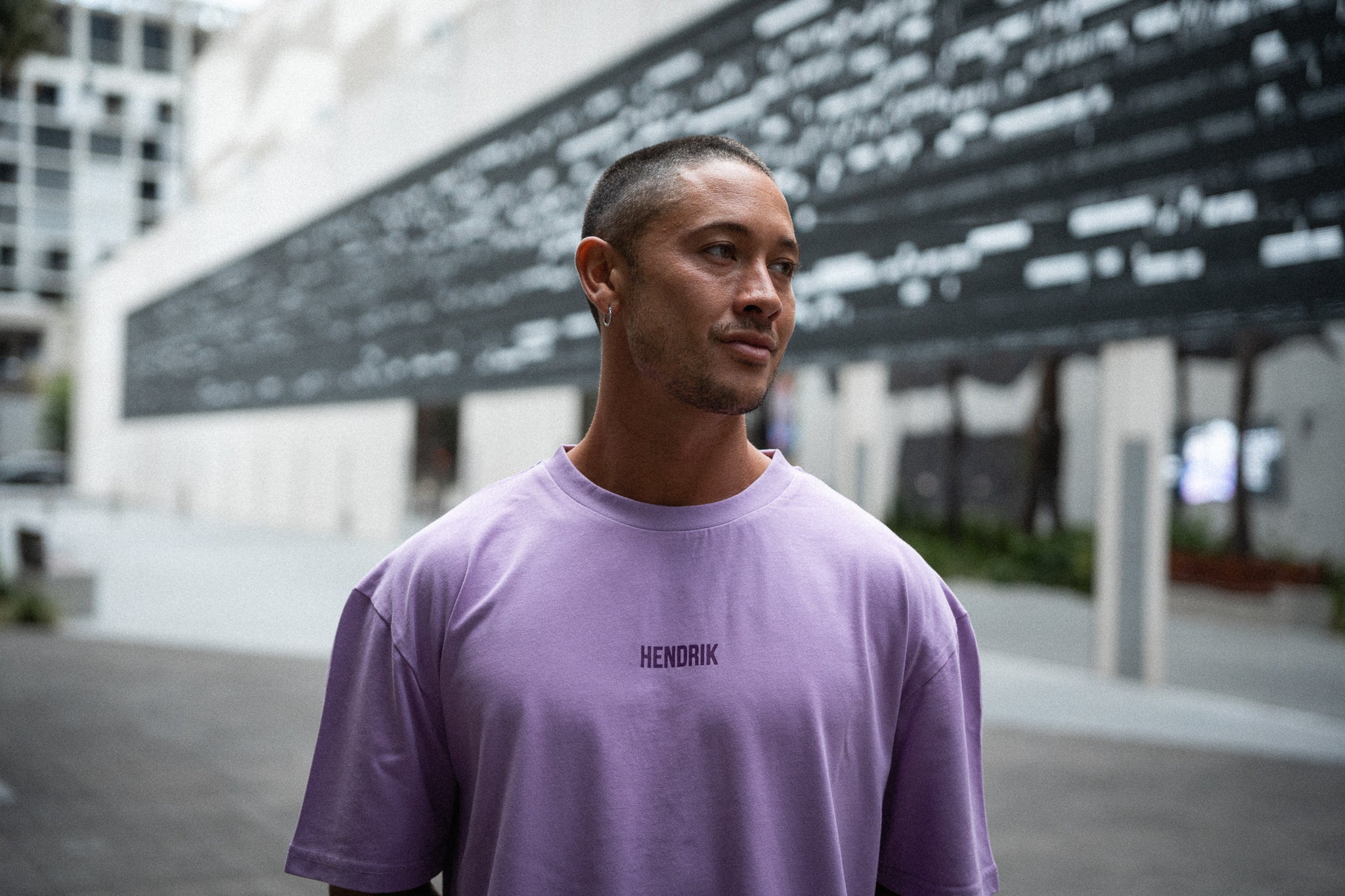 LILAC LABEL TEE